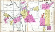 Jonesville, Camden, Hillsdale County 1916 Published by Standard Map Company